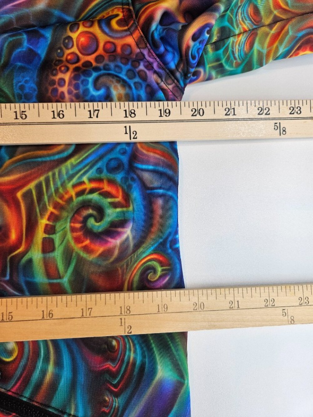 Space Tribe Sublime Hooded Jacket In Holographic Altar Men's Size M Full Zip - Picture 13 of 14